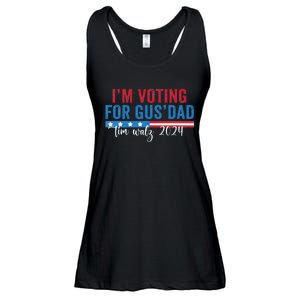 Gus Walz IM Voting For Gus Dad Ladies Essential Flowy Tank