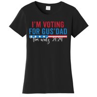 Gus Walz IM Voting For Gus Dad Women's T-Shirt