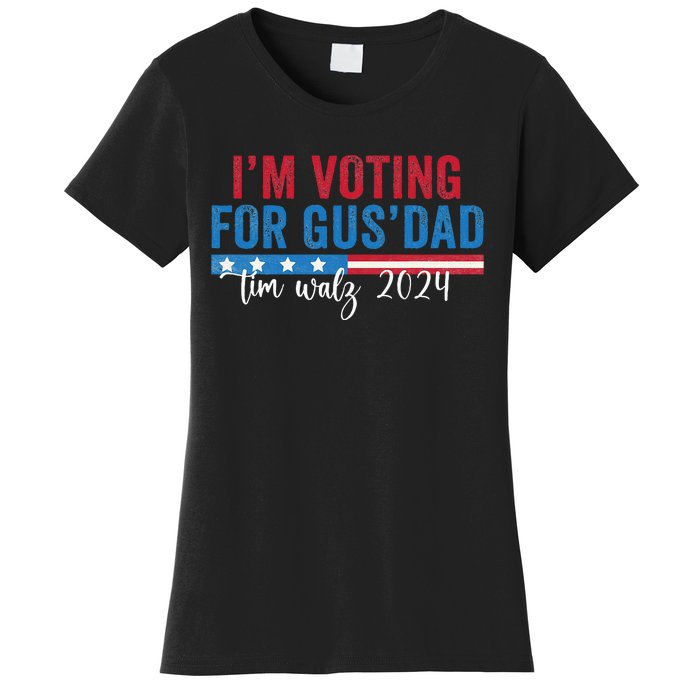 Gus Walz IM Voting For Gus Dad Women's T-Shirt