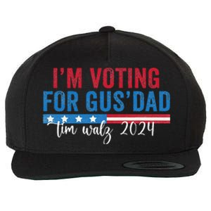 Gus Walz IM Voting For Gus Dad Wool Snapback Cap