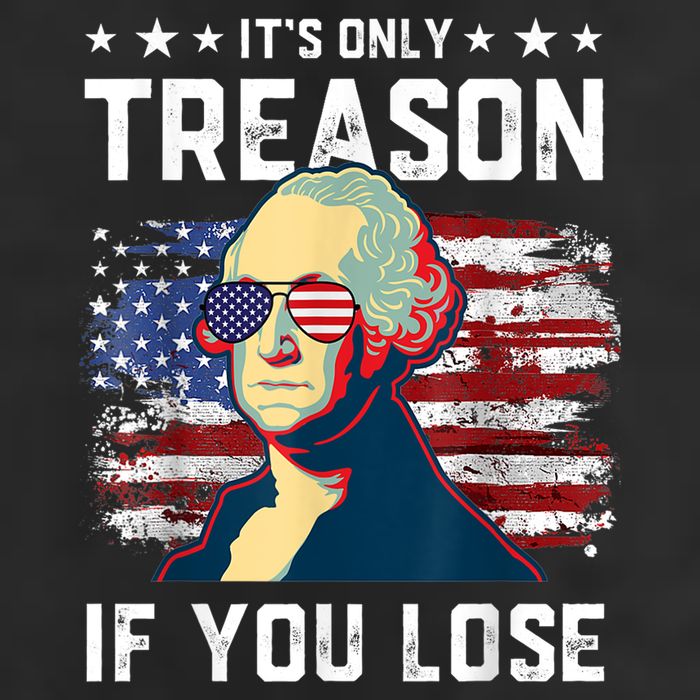 George Washington Its Only Treason If You Lose 4th Of July Golf Towel