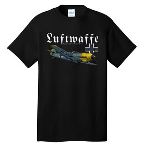 German Warbird I Messerschmitt BF109 I WW2 Airplanes Tall T-Shirt