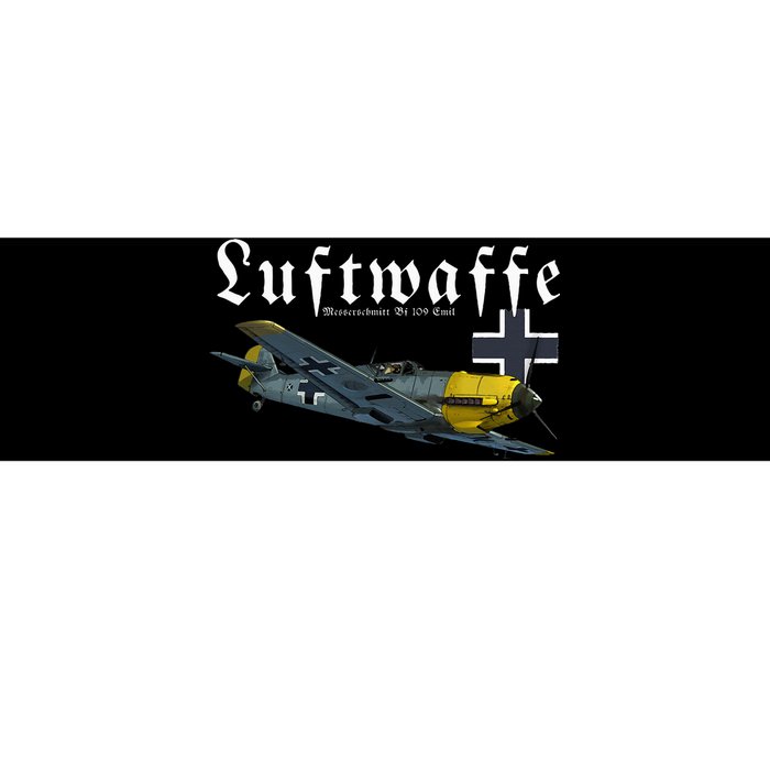 German Warbird I Messerschmitt BF109 I WW2 Airplanes Bumper Sticker