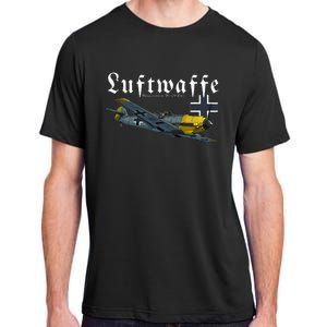 German Warbird I Messerschmitt BF109 I WW2 Airplanes Adult ChromaSoft Performance T-Shirt