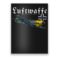 German Warbird I Messerschmitt BF109 I WW2 Airplanes Poster