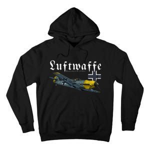 German Warbird I Messerschmitt BF109 I WW2 Airplanes Tall Hoodie