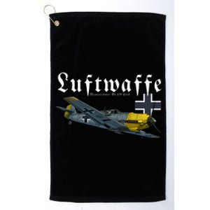 German Warbird I Messerschmitt BF109 I WW2 Airplanes Platinum Collection Golf Towel