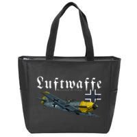 German Warbird I Messerschmitt BF109 I WW2 Airplanes Zip Tote Bag