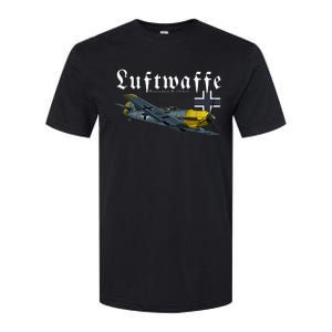 German Warbird I Messerschmitt BF109 I WW2 Airplanes Softstyle CVC T-Shirt