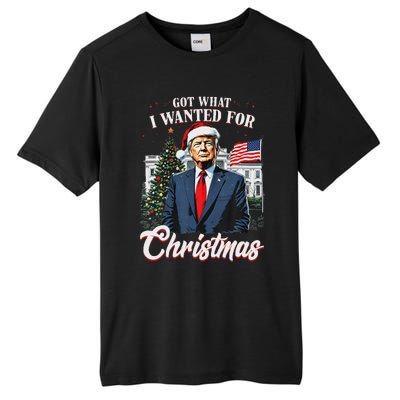 Got What I Wanted For Christmas Trump 2024 Tall Fusion ChromaSoft Performance T-Shirt