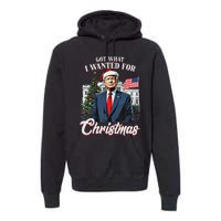 Got What I Wanted For Christmas Trump 2024 Premium Hoodie