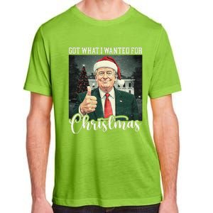 Got What I Wanted For Christmas Santa Trump Won 2024 Adult ChromaSoft Performance T-Shirt