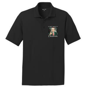 Got What I Wanted For Christmas Santa Trump Won 2024 PosiCharge RacerMesh Polo