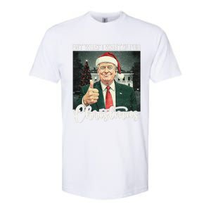 Got What I Wanted For Christmas Santa Trump Won 2024 Softstyle CVC T-Shirt