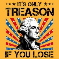 George Washington ItS Only Treason If You Lose 4th Of July Sustainable Knit Beanie
