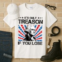George Washington ItS Only Treason If You Lose 4th Of July Tall T-Shirt