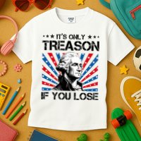 George Washington ItS Only Treason If You Lose 4th Of July Kids T-Shirt