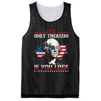 George Washington ItS Only Treason If You Lose Mesh Reversible Basketball Jersey Tank