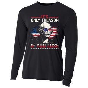 George Washington ItS Only Treason If You Lose Cooling Performance Long Sleeve Crew