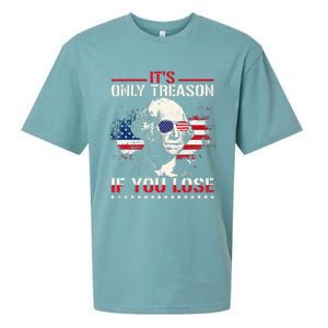 George Washington ItS Only Treason If You Lose Sueded Cloud Jersey T-Shirt