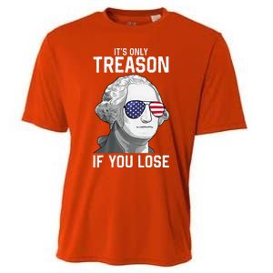 George Washington ItS Only Treason If You Lose Cooling Performance Crew T-Shirt