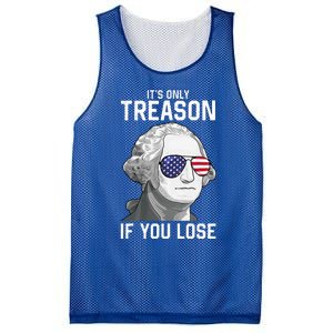 George Washington ItS Only Treason If You Lose Mesh Reversible Basketball Jersey Tank