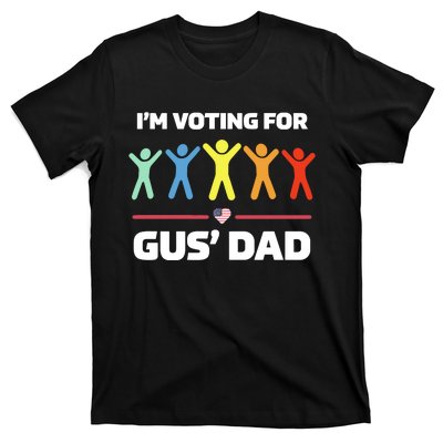 Gus Walz IM Voting For Gus Dad Election T-Shirt