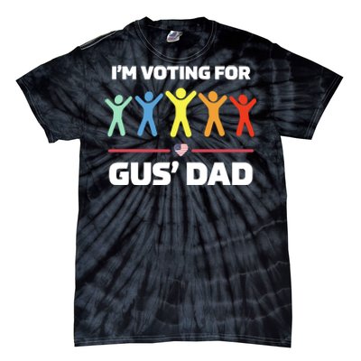 Gus Walz IM Voting For Gus Dad Election Tie-Dye T-Shirt