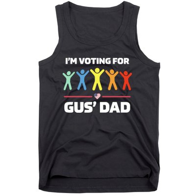 Gus Walz IM Voting For Gus Dad Election Tank Top