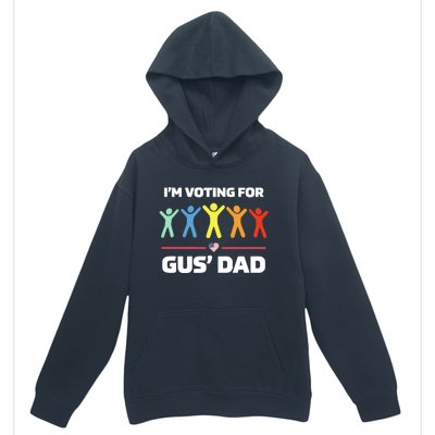 Gus Walz IM Voting For Gus Dad Election Urban Pullover Hoodie