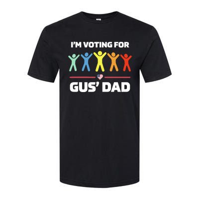 Gus Walz IM Voting For Gus Dad Election Softstyle CVC T-Shirt