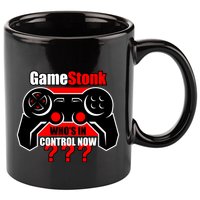 Gamestonk Who’s In Control Now Gamestick Stop Game Stonk Gme Cool Gift 11oz C Handle Ceramic Mug