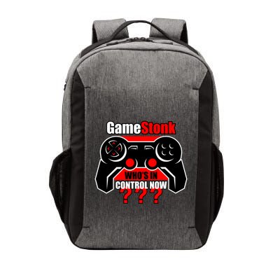 Gamestonk Who’s In Control Now Gamestick Stop Game Stonk Gme Cool Gift Vector Backpack