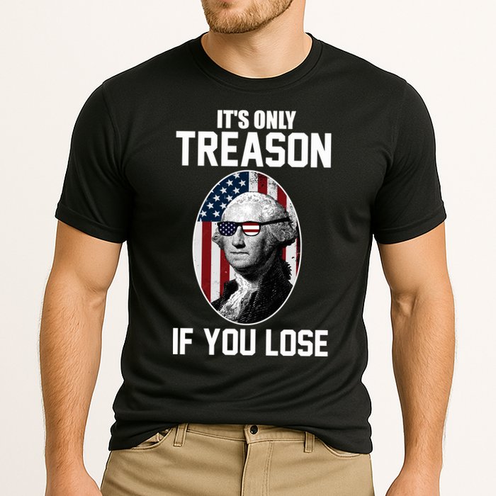 George Washington It's Only Treason If You Lose Cooling Performance Crew T-Shirt
