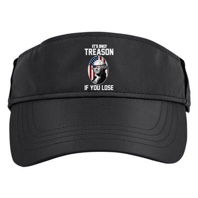 George Washington It's Only Treason If You Lose Adult Drive Performance Visor