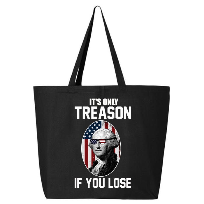 George Washington It's Only Treason If You Lose 25L Jumbo Tote