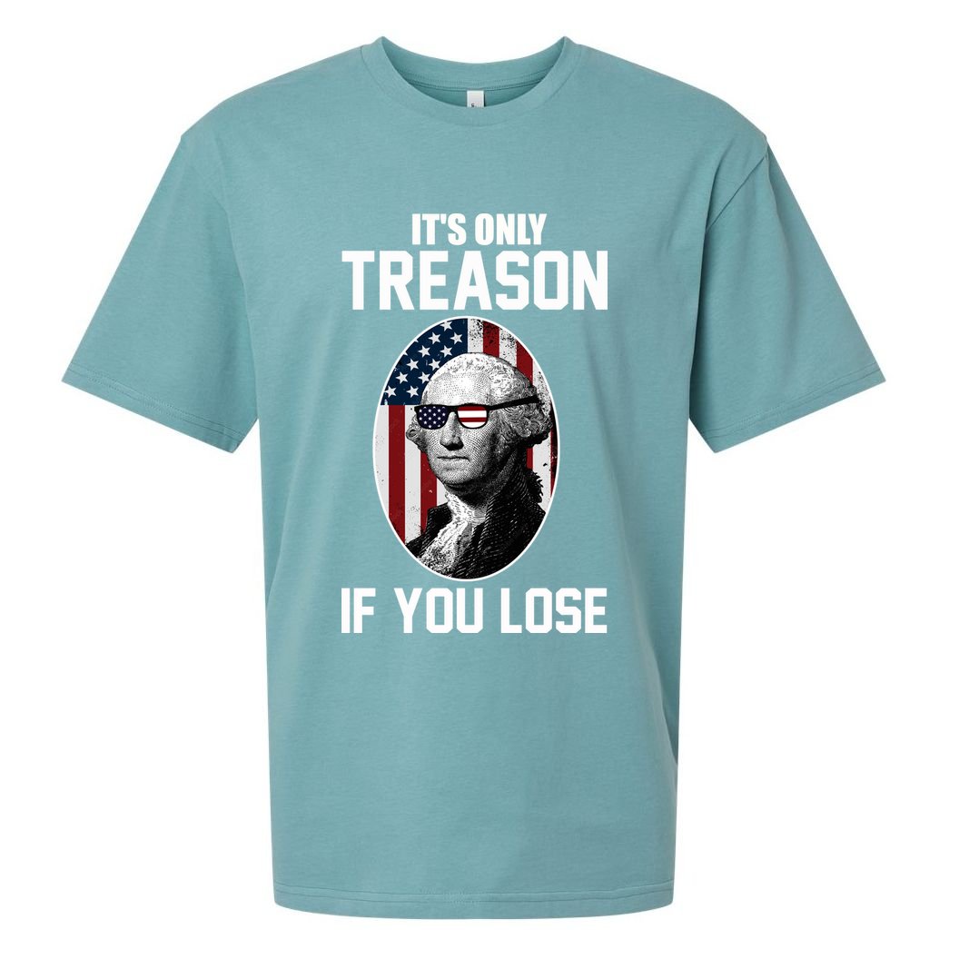 George Washington It's Only Treason If You Lose Sueded Cloud Jersey T-Shirt
