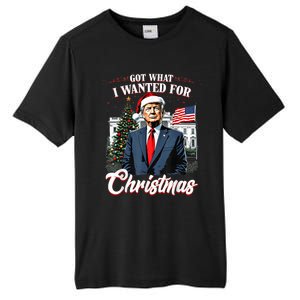 Got What I Wanted For Christmas Trump 2024 Tall Fusion ChromaSoft Performance T-Shirt