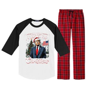 Got What I Wanted For Christmas Trump 2024 Raglan Sleeve Pajama Set