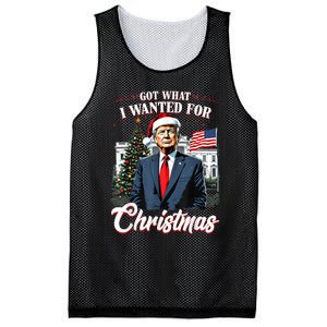 Got What I Wanted For Christmas Trump 2024 Mesh Reversible Basketball Jersey Tank