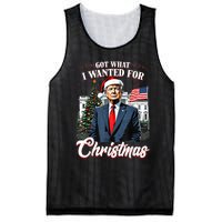 Got What I Wanted For Christmas Trump 2024 Mesh Reversible Basketball Jersey Tank