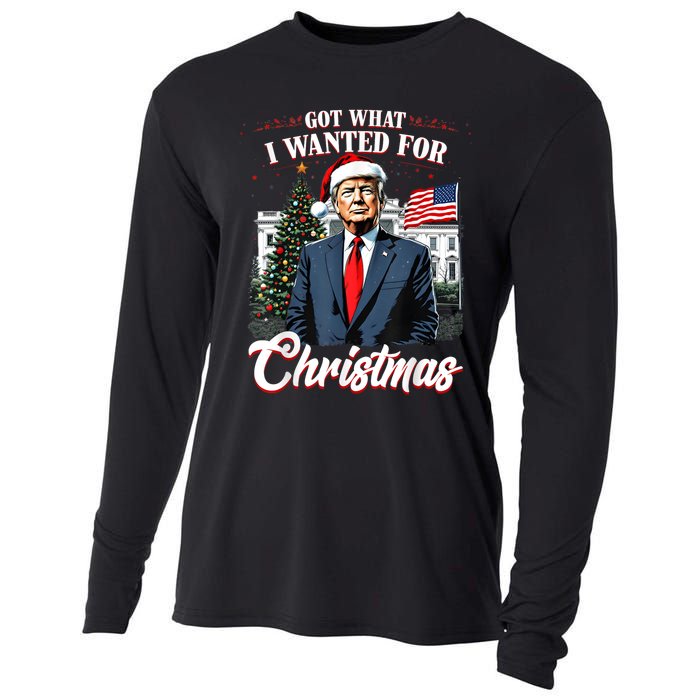 Got What I Wanted For Christmas Trump 2024 Cooling Performance Long Sleeve Crew