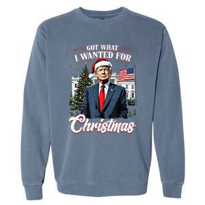 Got What I Wanted For Christmas Trump 2024 Garment-Dyed Sweatshirt