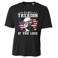 George Washington Its Only Treason If You Lose 4th Of July Cooling Performance Crew T-Shirt