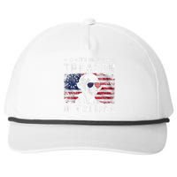 George Washington ItS Only Treason If You Lose 4th Of July Snapback Five-Panel Rope Hat