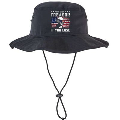 George Washington ItS Only Treason If You Lose 4th Of July Legacy Cool Fit Booney Bucket Hat