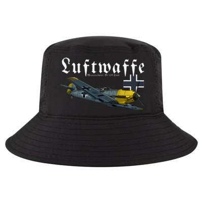 German Warbird I Messerschmitt Bf109 I Ww2 Airplanes Cool Comfort Performance Bucket Hat