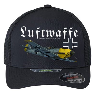 German Warbird I Messerschmitt Bf109 I Ww2 Airplanes Flexfit Unipanel Trucker Cap