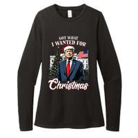 Got What I Wanted For Christmas Trump 2024 Womens CVC Long Sleeve Shirt