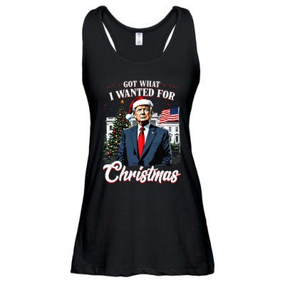 Got What I Wanted For Christmas Trump 2024 Ladies Essential Flowy Tank